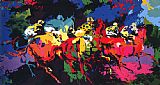 Horse Racing Art for sale - The Race by Leroy Neiman